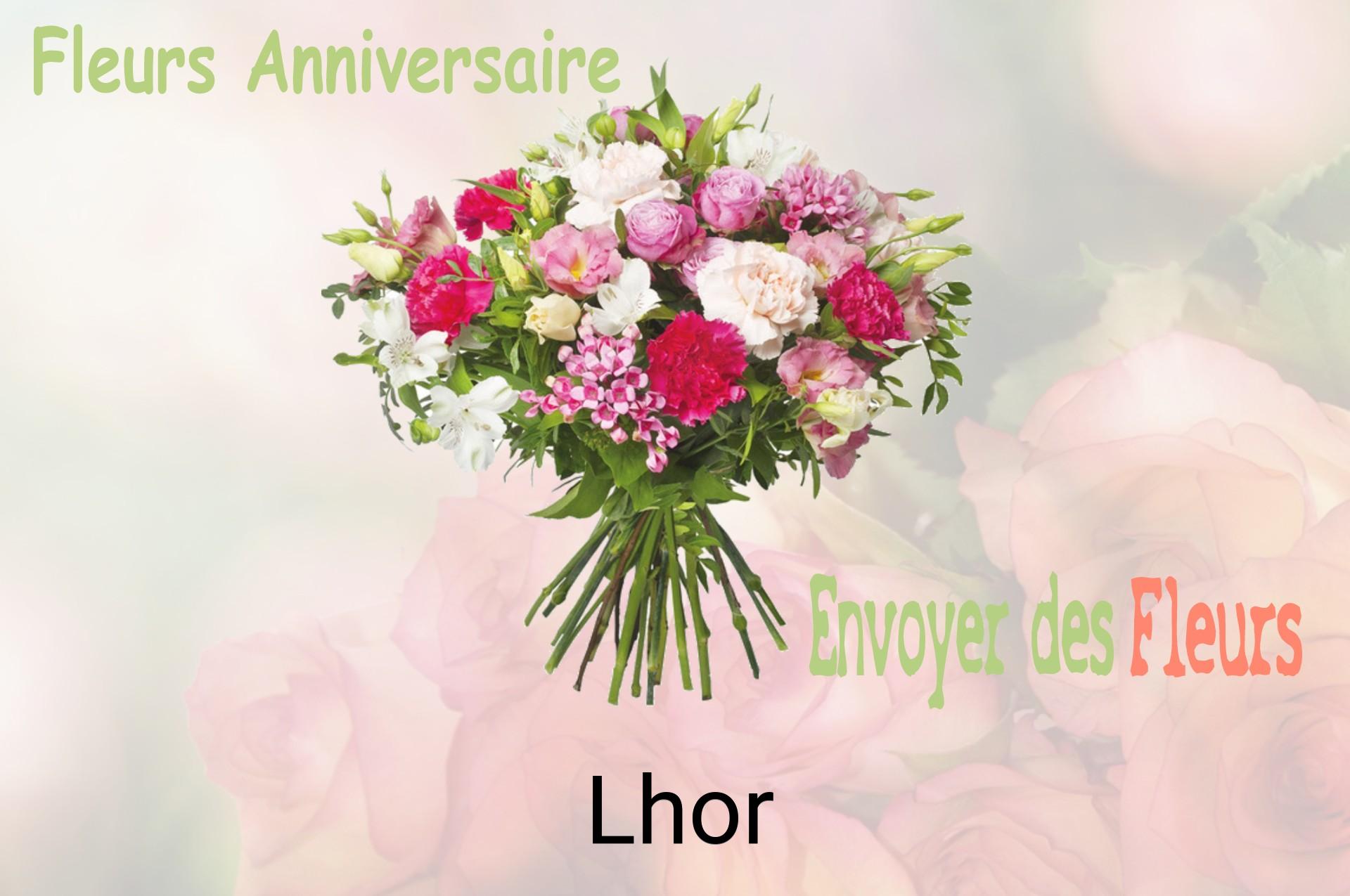 Bouquet de fleurs d’anniversaire livré à Lhor