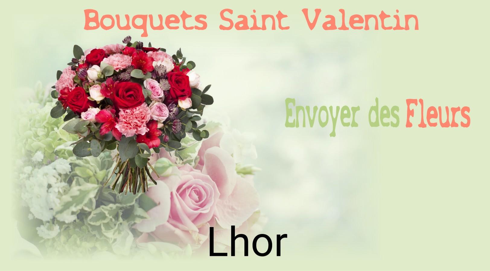 Roses de Saint-Valentin livrées à Lhor